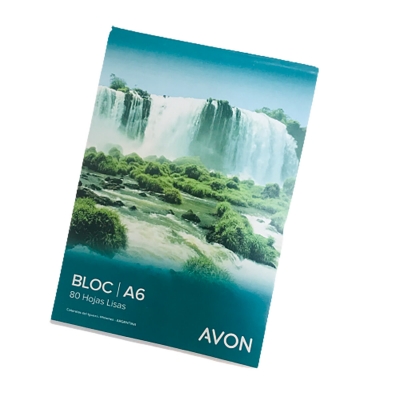Block A6 Avon Esquelita Liso (x80 Hojas)