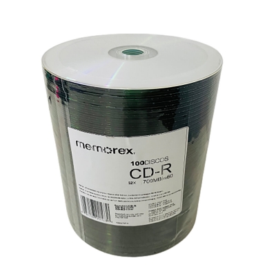 Cd - R Memorex 700 Mb/ 80min./ 52x (x100)