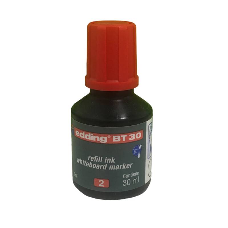 Tinta Edding Bt30 P/ Recargar Marcadores De Pizarra Rojo (x Unidad)